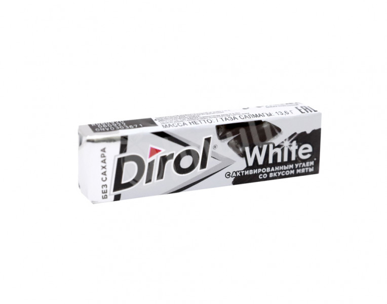 Chewing gum with mint flavor White Dirol