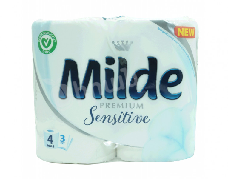 Toilet paper sensitive premium Milde