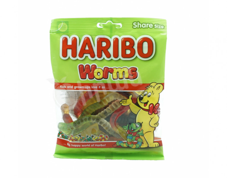Jelly fruit Worms Haribo