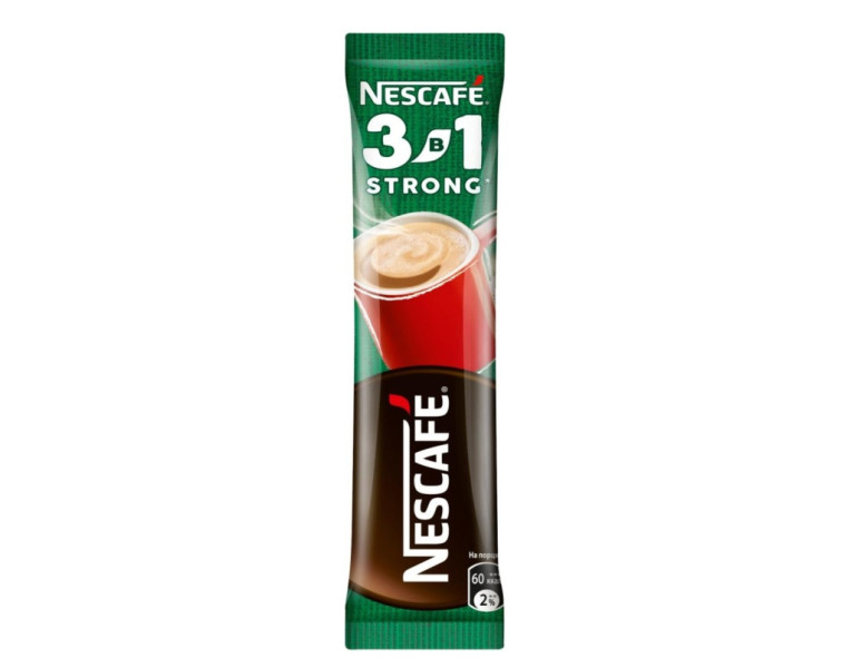 Instant coffee drink strong 3 in 1 Nescafé