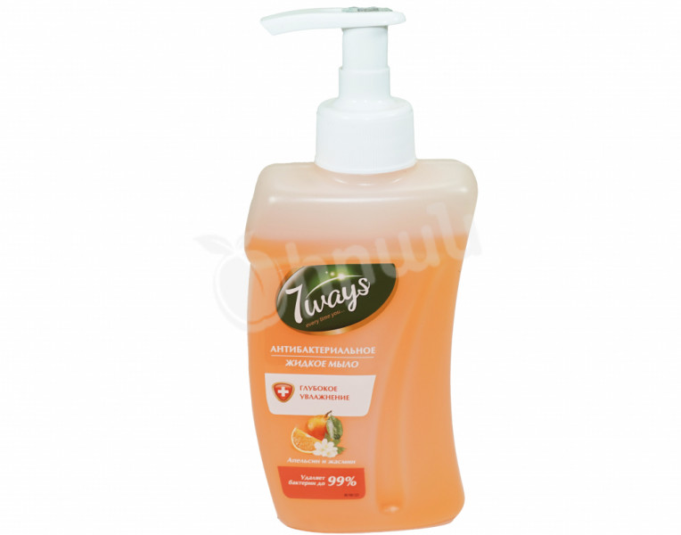 Liquid soap orange and jasmine 7Ways