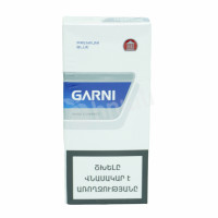 Cigarettes compact blue Garni