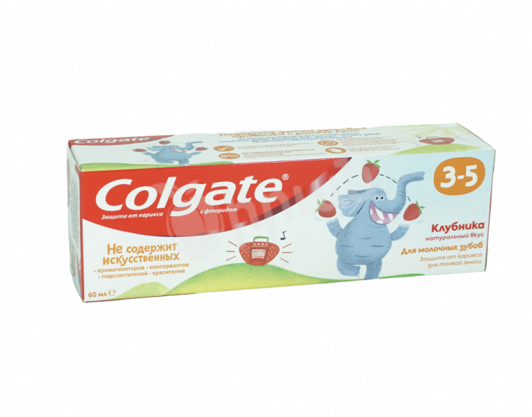 Детская зубная паста 3-5 клубника Colgate