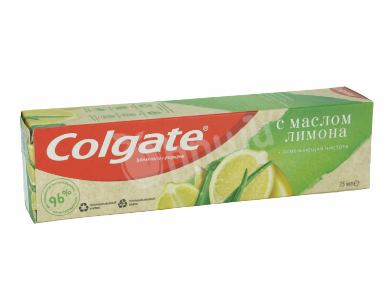 Зубная паста с маслом лимона освежающая чистота Colgate