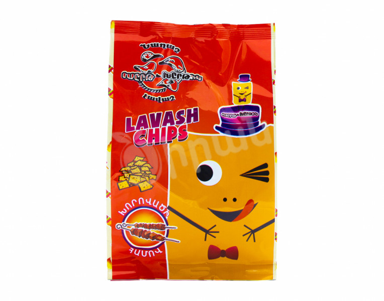 Naghash-lavash with barbecue flavor Khrt-Khrtik
