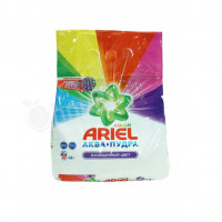 Laundry detergent for colored fabrics aqua powder Ariel