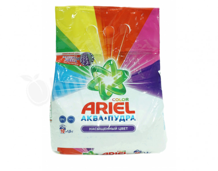 Стиральный порошок для цветных тканей аква-пудра Ariel