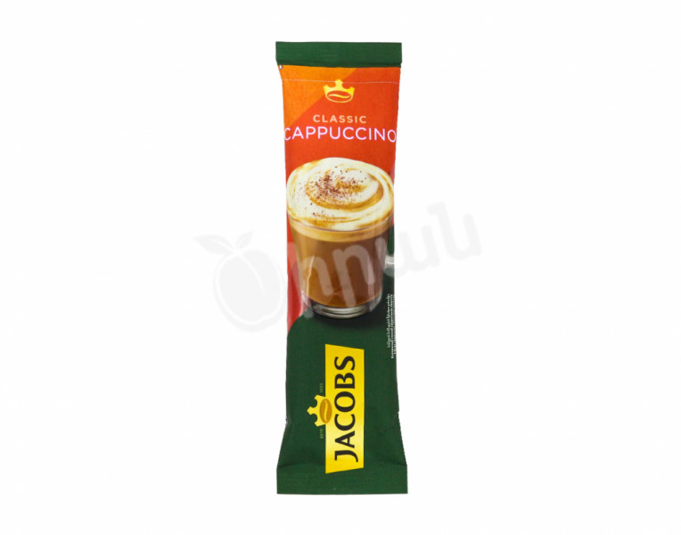 Instant coffee drink cappuccino classic Jacobs