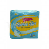 Pads with wings silk cover Active Girl