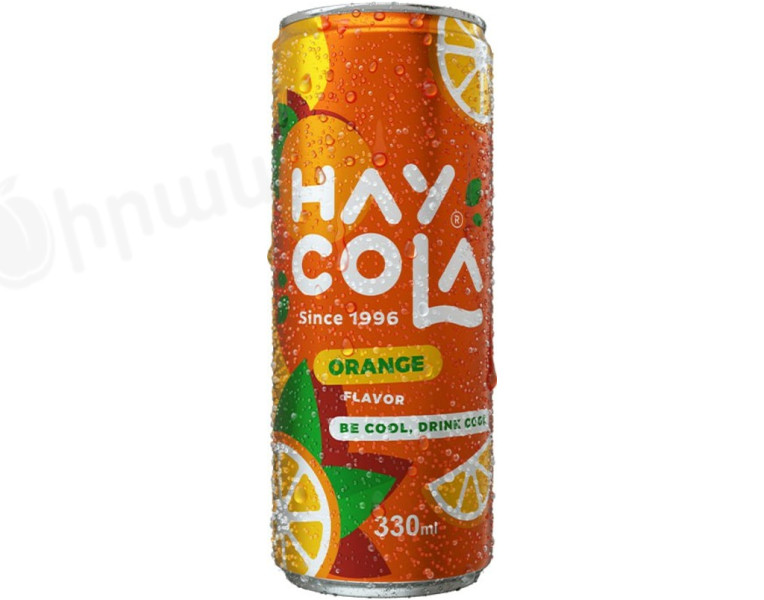 Carbonated Drink with Orange Flavor Hay Cola