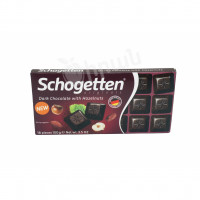Dark chocolate with hazelnut Schogetten