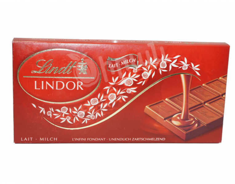 Milk Chocolate Bar Lindor Lindt