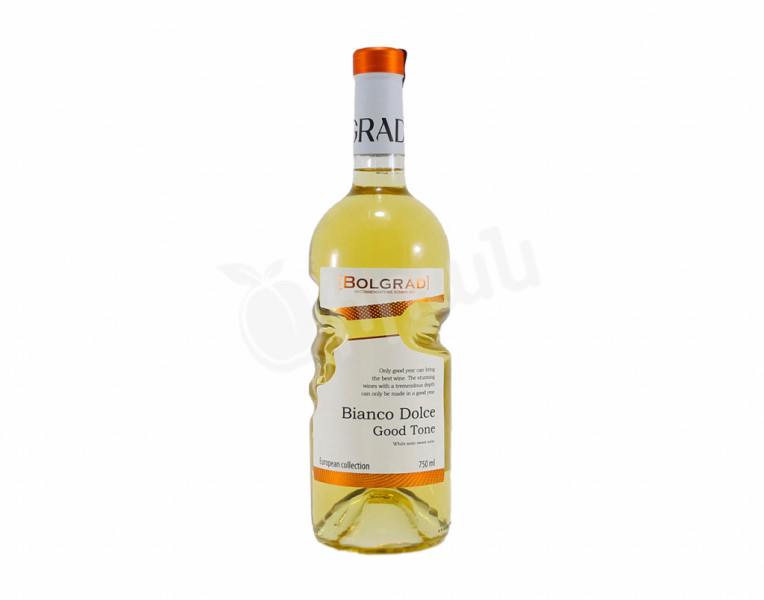 Գինի Սպիտակ Կիսաքաղցր Բիանկո Dolce Bolgrad
