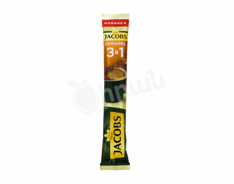 Instant coffee caramel 3 in 1 Jacobs