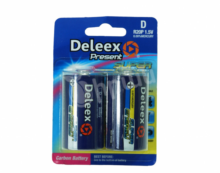 Battery super energy Present D Deleex