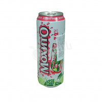 Carbonated Drink Light Alcoholic Mojito Strawberry Очаково