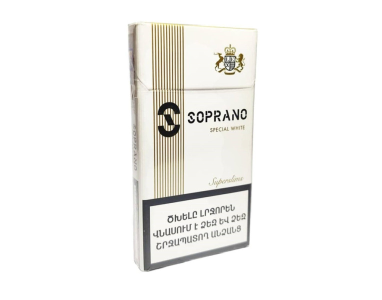 Cigarettes special white Soprano