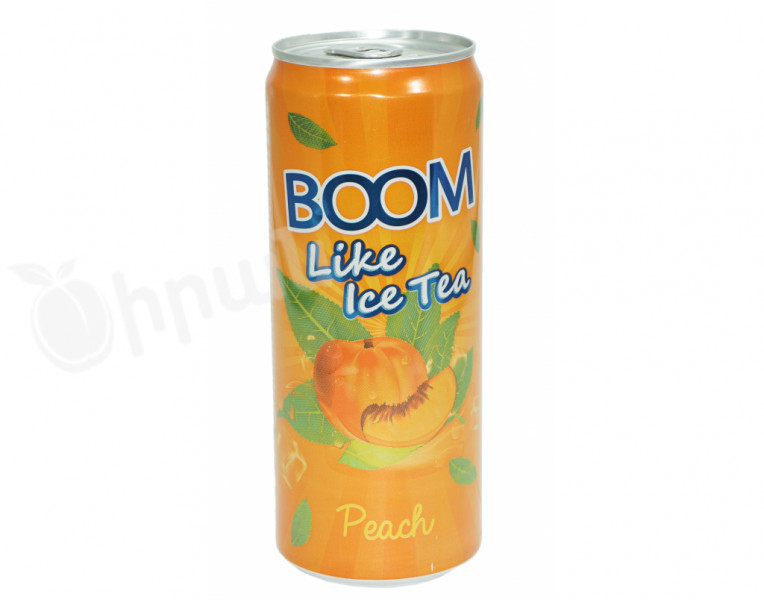 Холодный чай со вкусом персика Boom