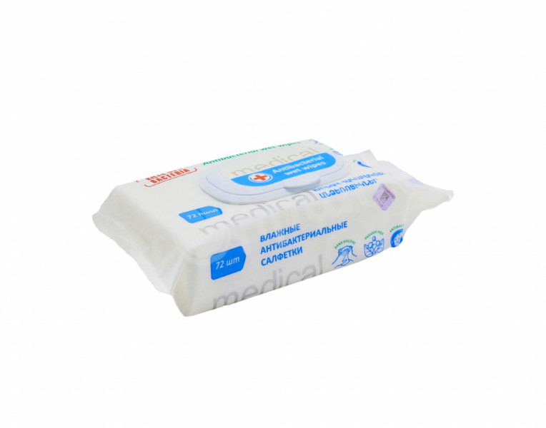 Antibacterial Wet Wipes Medical Silk Soft