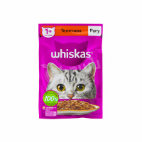 Cat food ragu with veal from 1y old Whiskas