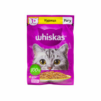 Cat food ragu with chicken from 1y old Whiskas