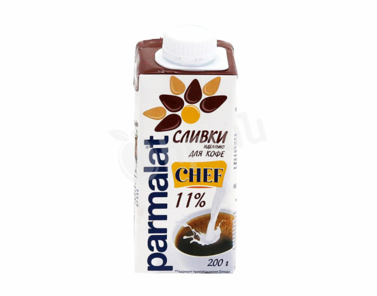 Cream for coffee Chef Parmalat