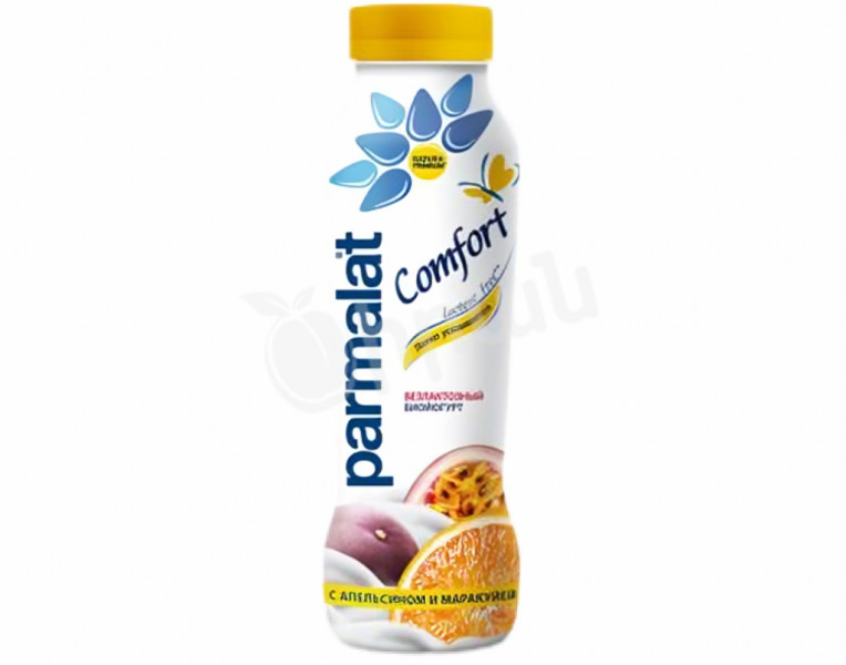 Питьевой биойогрутапельсин и маракуйя Комфорт Parmalat