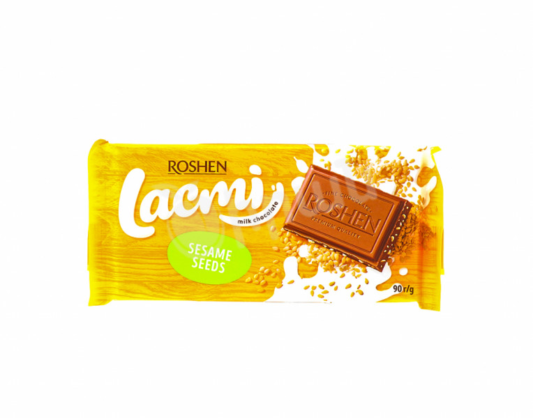 Կաթնային շոկոլադ քնջութով Lacmi Roshen