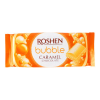 Chocolate bar  Caramel bubble Roshen