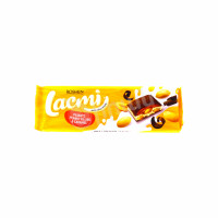 Կաթնային շոկոլադ գետնանուշով և կարամելով Lacmi Roshen