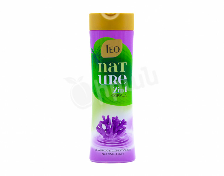 Shampoo and conditioner 2 in 1 corals Nature Teo