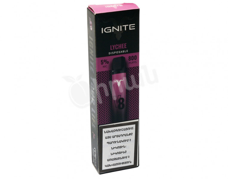 Electronic cigarette litchi IGNITE V8