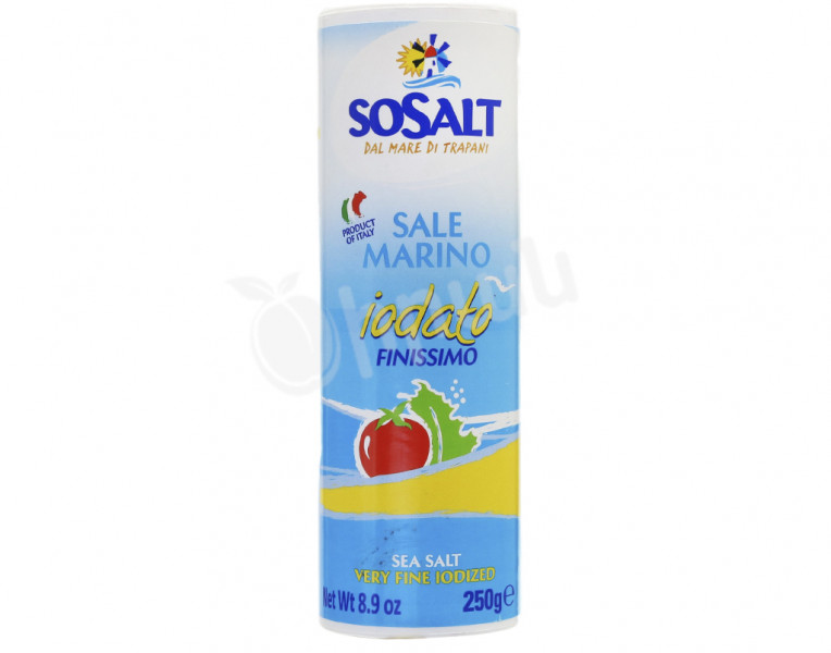 Sea salt small iodized Sosalt