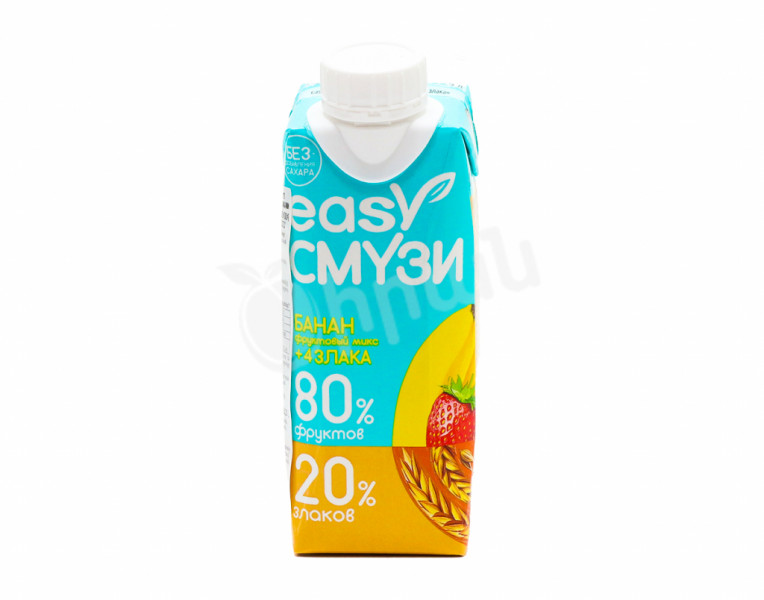 drink Easy смузи banana fruit mix + 4 cereals 0.25 l