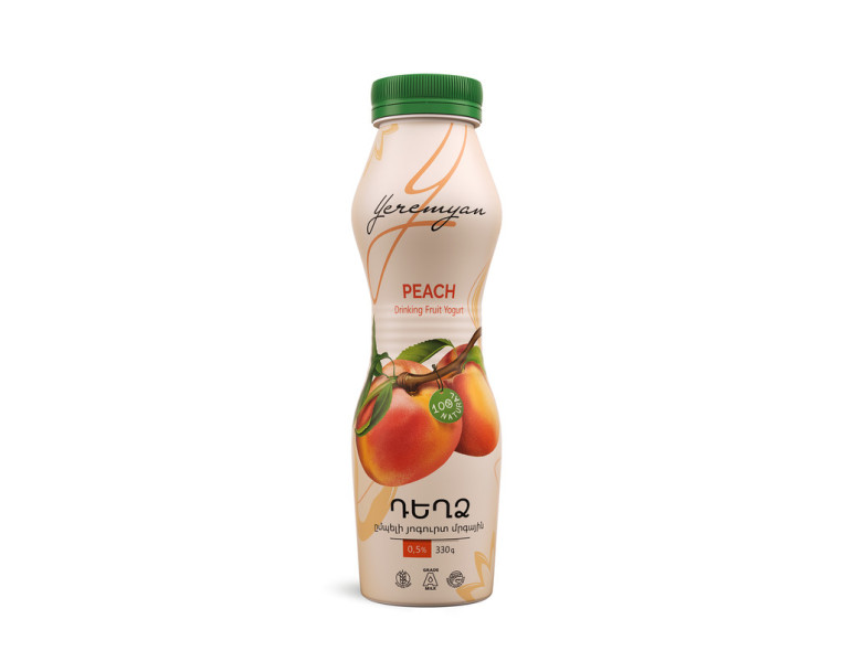 Drinking yogurt peach Yeremyan Products