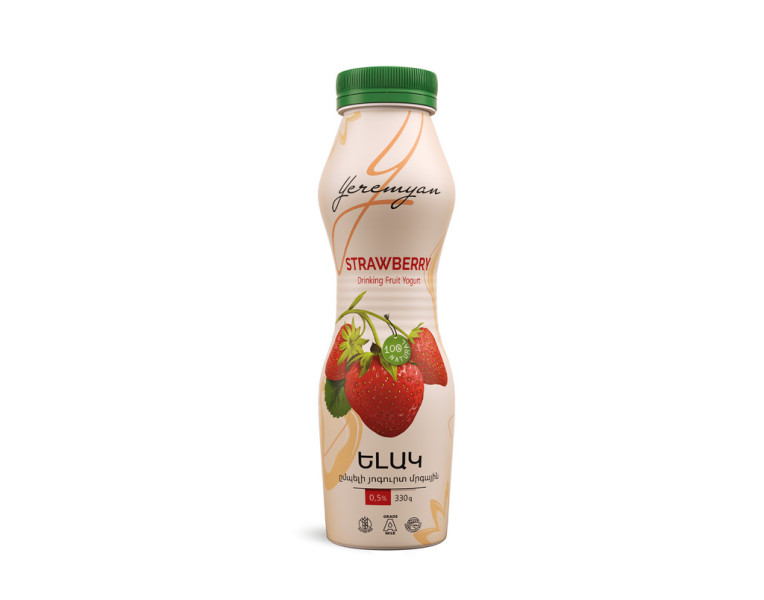 Yoghurt drinkable strawberry Yeremyan Products