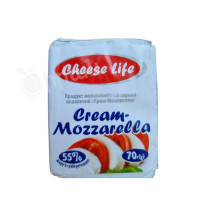 Сыр плавленый молочный Крем-Моцарелла  Cheese Life