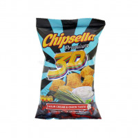Chips sour cream and onion chipsella 3D
