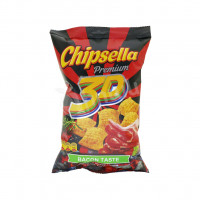 Chips with bacon flavor chipsella 3D