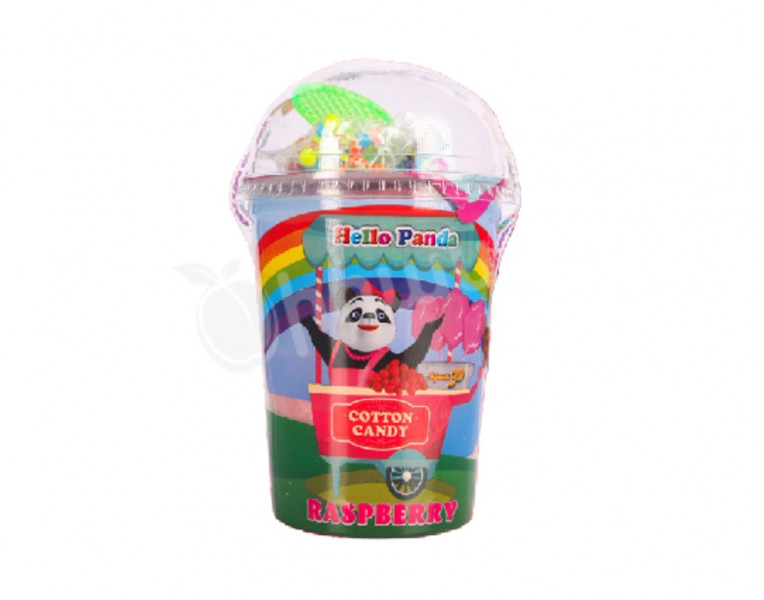 Candy cotton with raspberry flavor Hello Panda 3D