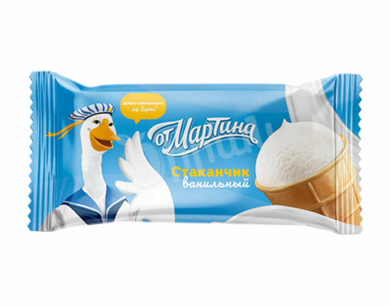 Мороженое Стаканчик Ванильный От Мартина