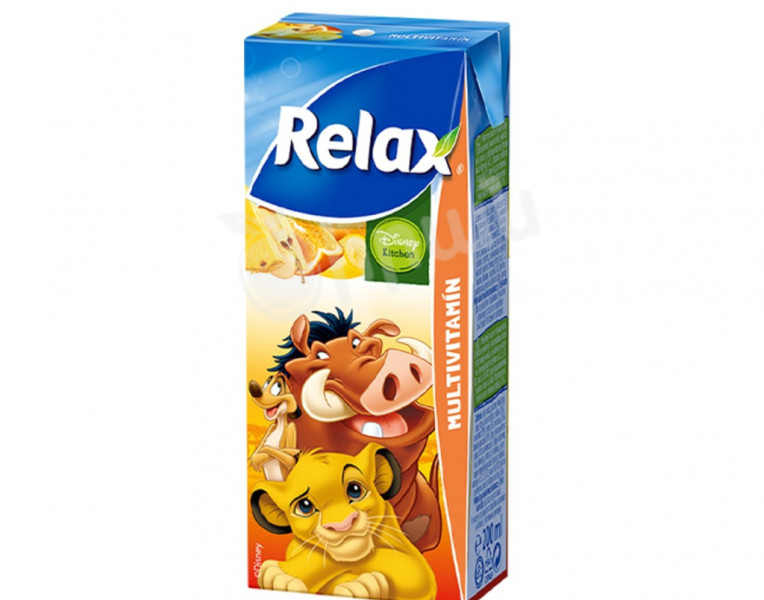 Non-carbonated drink multi fruit Relax