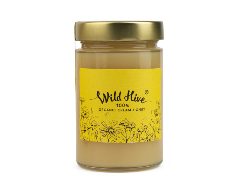 Cream honey organic Wild Hive