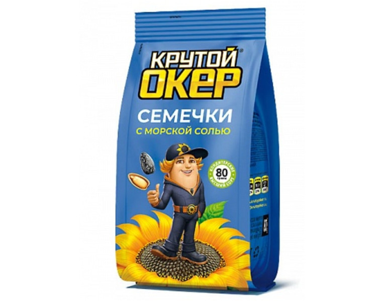 Sunflower seeds fried with sea salt Крутой Окер