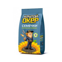 Sunflower seeds striped fried with sea salt Крутой Окер