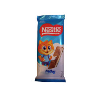 Chocolate bar with milk filling Nestle