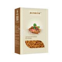 Pasta horns from whole-grain spelled Altalia