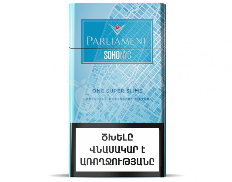 Ծխախոտ Սուպեր սլիմս Parliament Soho One