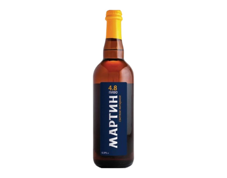 Пиво светлое янтарное Мартин