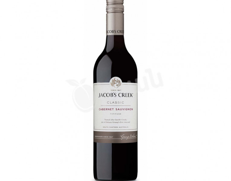 Вино красное полусухое Cabernet Sauvignon Jacob’s Creek